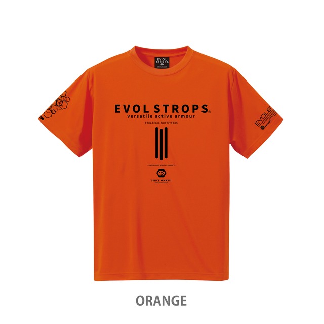 EVOL STROPS / 22SS-002 シルキードライ Tシャツ