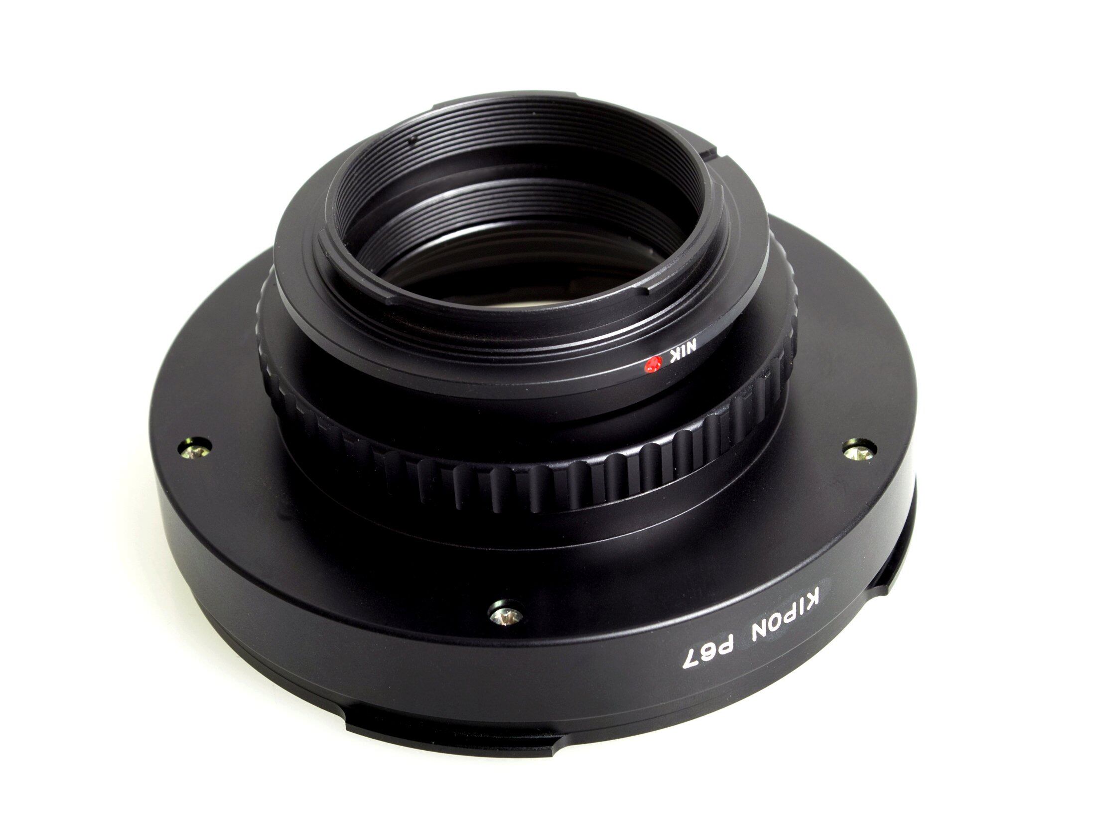 KIPON ペンタックス67レンズ - ニコンFマウントアダプター P67-NIK