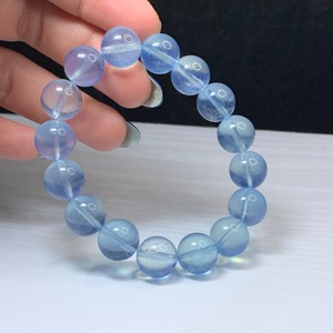 1.透明☆美しい色合い・アクアマリン ブレスレット