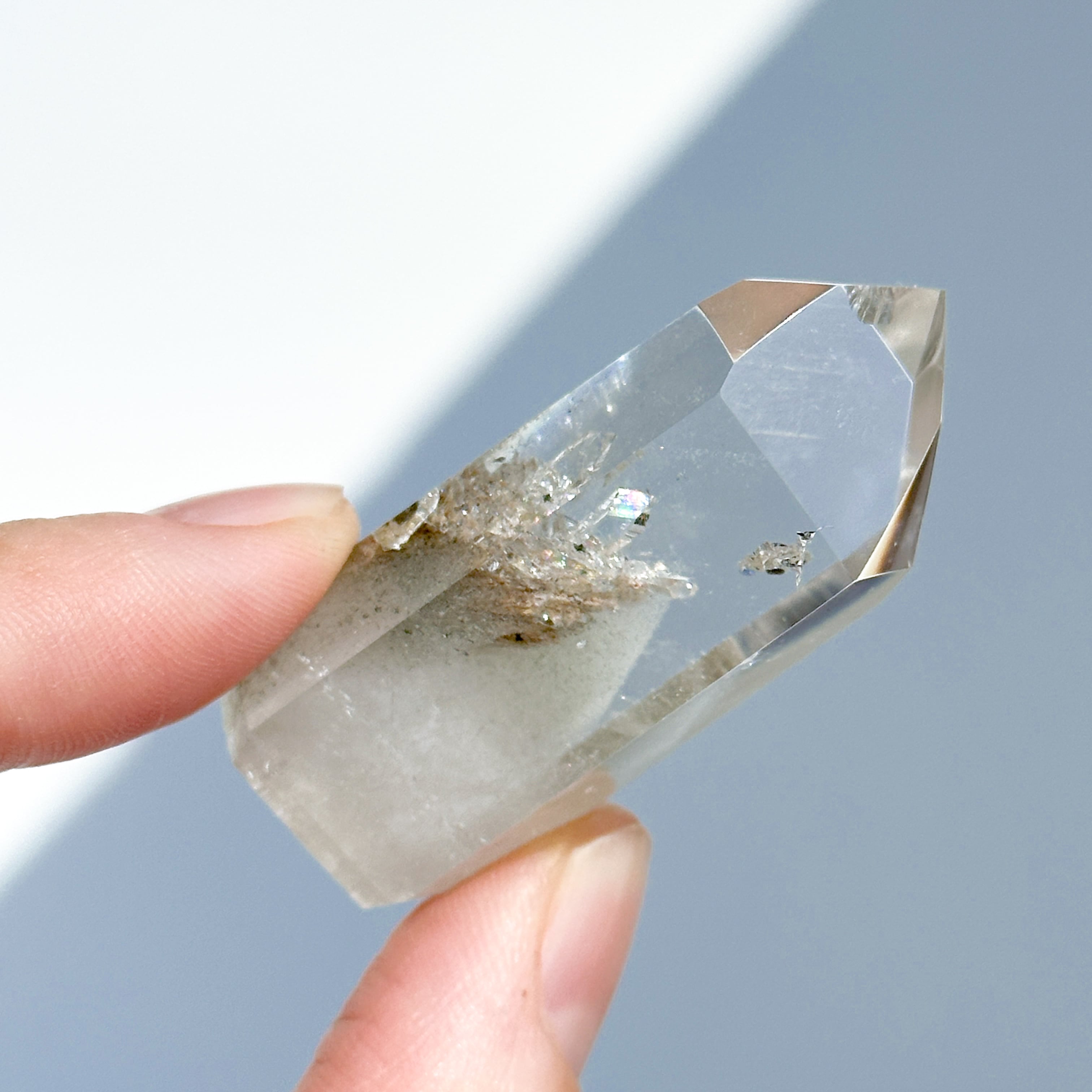 貫入◎グリーンファントムクォーツ タワー41◇ Green Phantom Quartz
