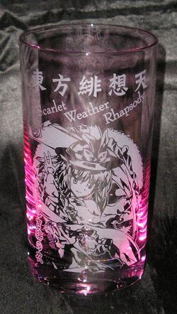 東方緋想天・非緋想天タンブラー 永江衣玖 | Glassworks MOVE