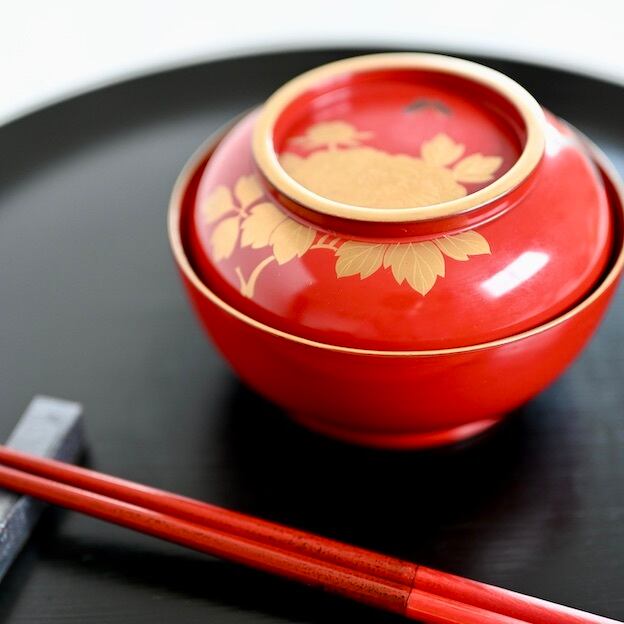 y.e様　ご予約品です 江戸時代　栗色 蓋付き椀　7客+フレームセット 椀・碗 / bowls | 古道具・器 ハナレ きりゅう
