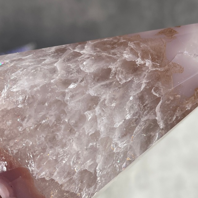 【訳あり】アゲートツリー｜天然虹あり｜トップ小さな欠けのため特別価格