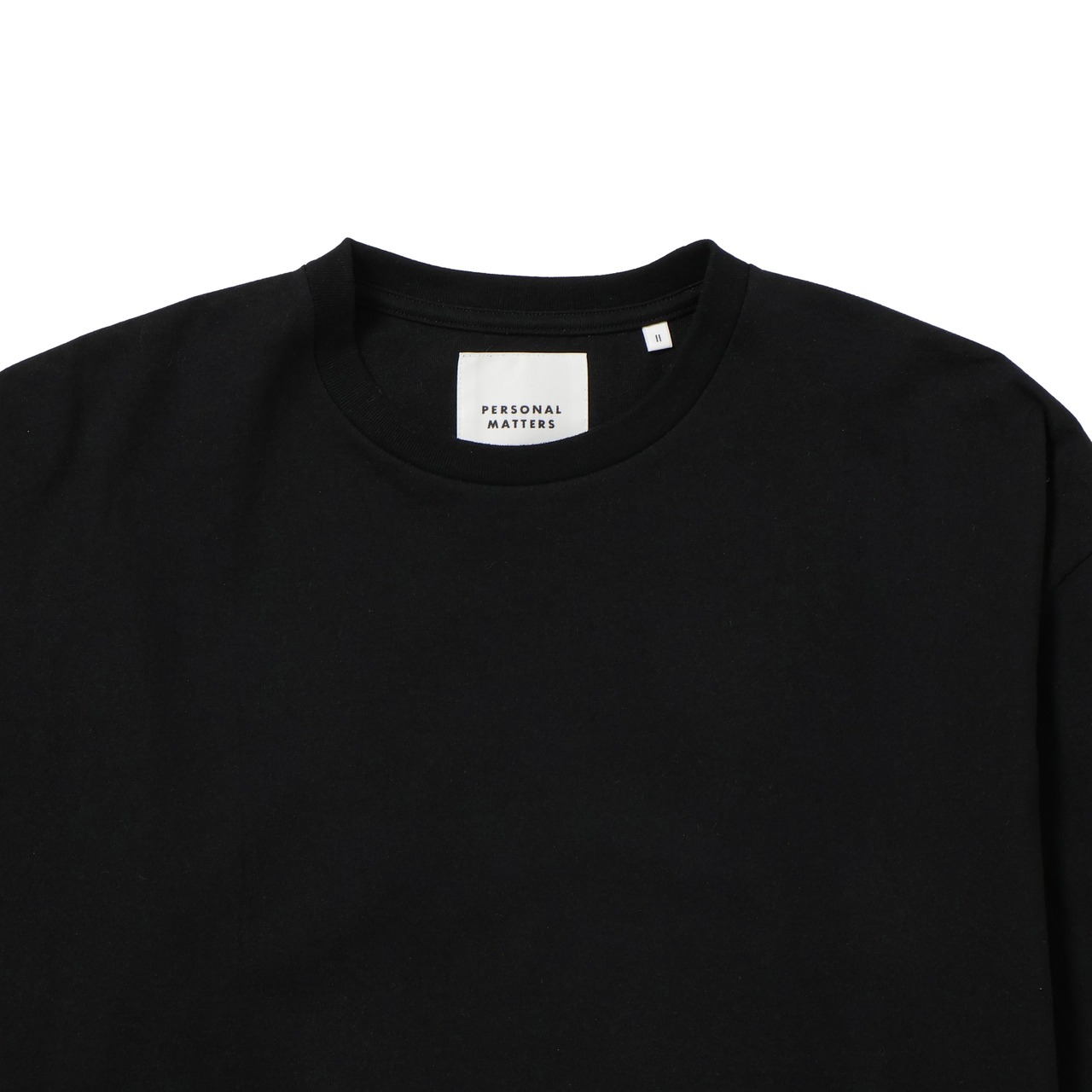 PERSONAL MATTERS  PROJECT N°17 HEAVYWEIGHT COTTON PULLOVER TEE