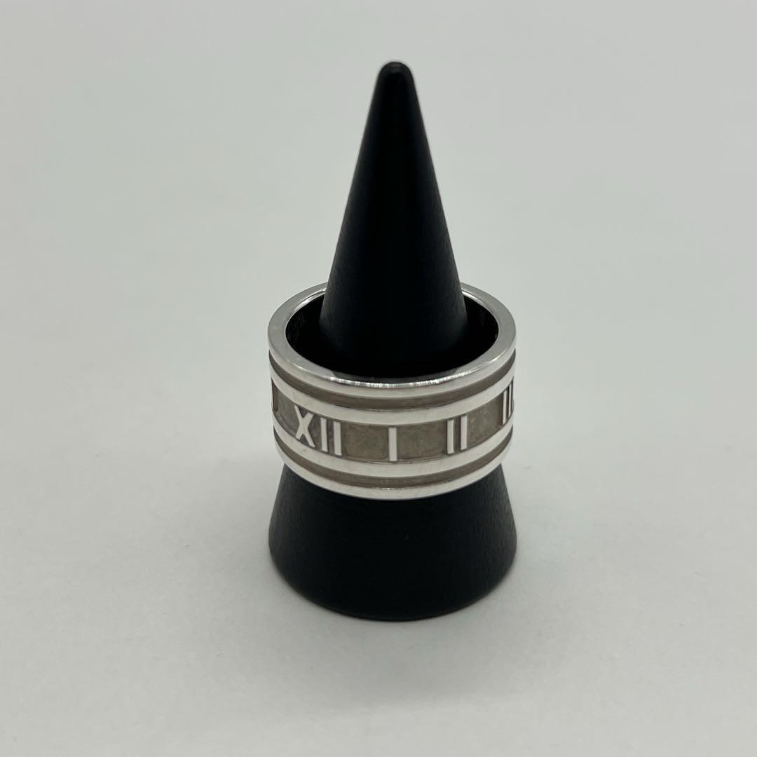 ティファニー TIFFANY&CO アトラス ワイド リング 20号 SV925