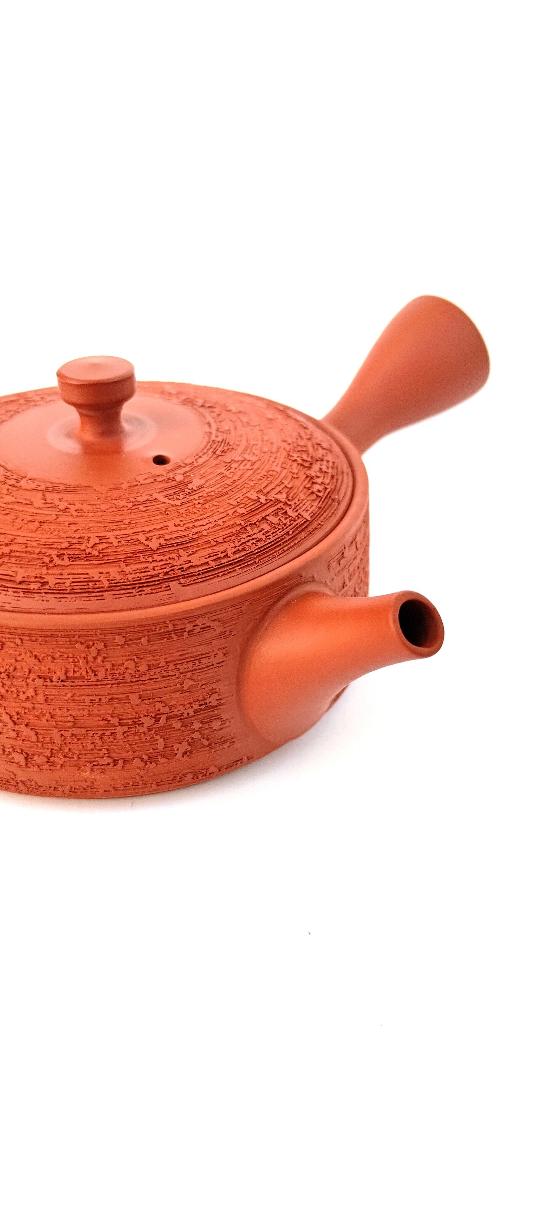 渚鴎陶山製　『飴釉　方壺』　共箱　美品　K1023E Hammer Mark Mosaic – Tsuiki Copperware – Gyokusendo