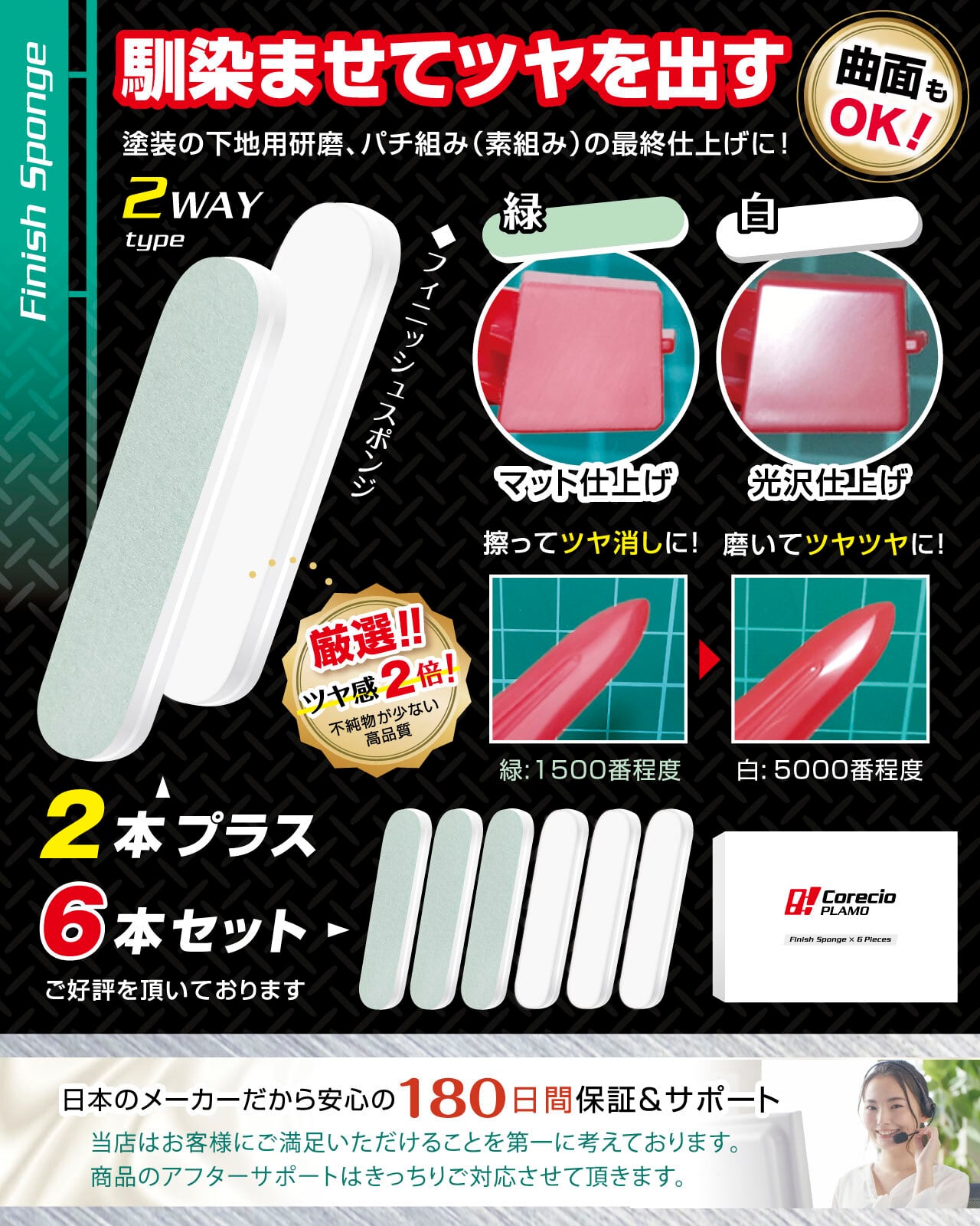 Corecio 【プロ仲間と開発 プラモ専用】 ガラスヤスリ プラモデル