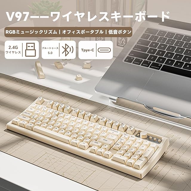 HOGREL L98 ゲーミングキーボード クレーターアーキテクチャ付き