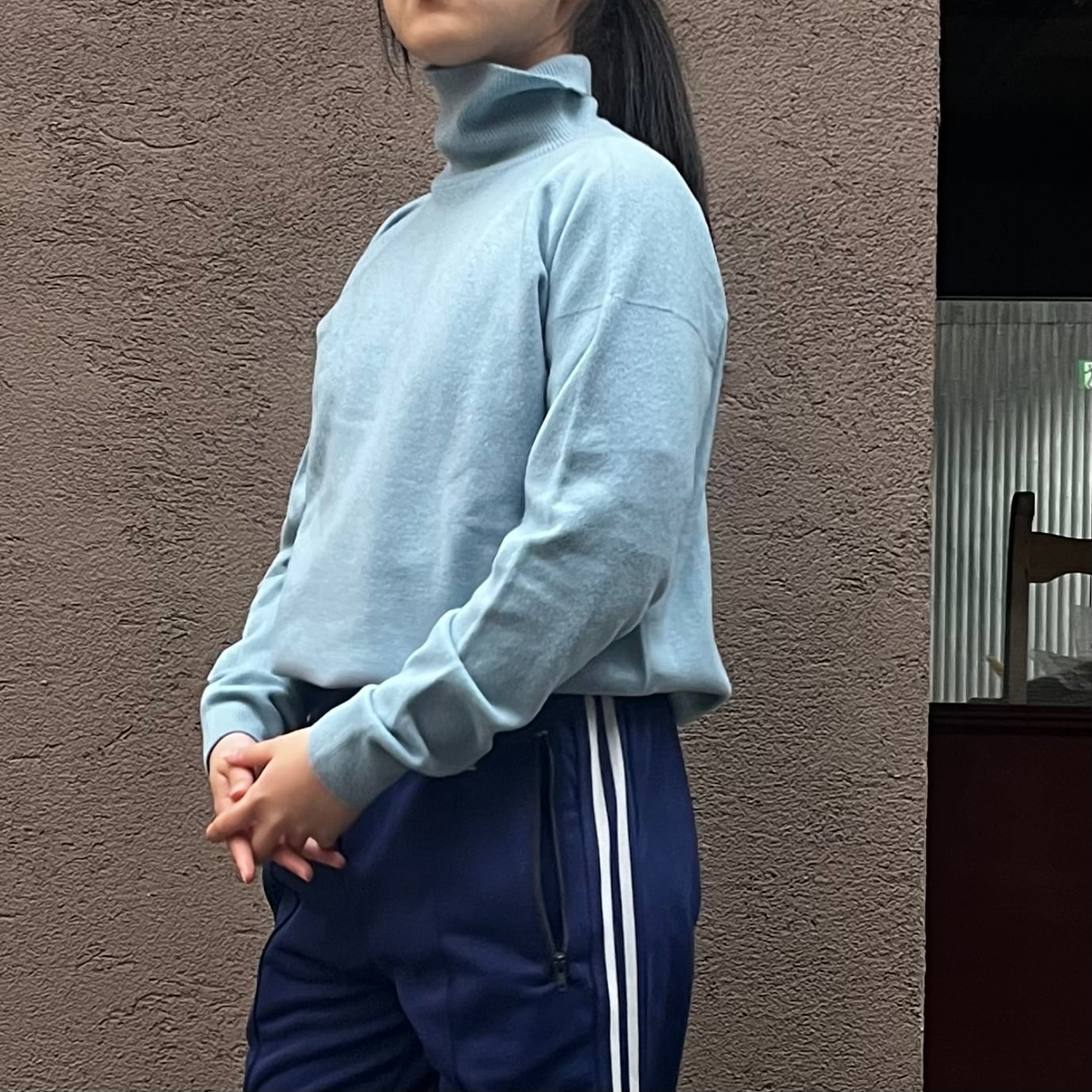 MITTAN KN-21 ウールタートルセーター 瓶覗 | Routes*Roots