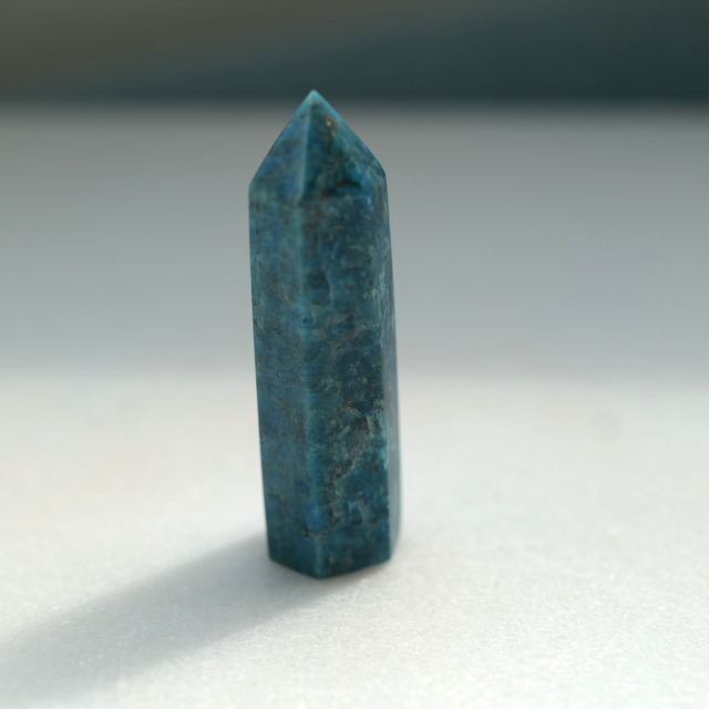 【魂の声を言葉にする石☆コミュニケーションのサポーター】ブルーアパタイト　ポイントT1_12