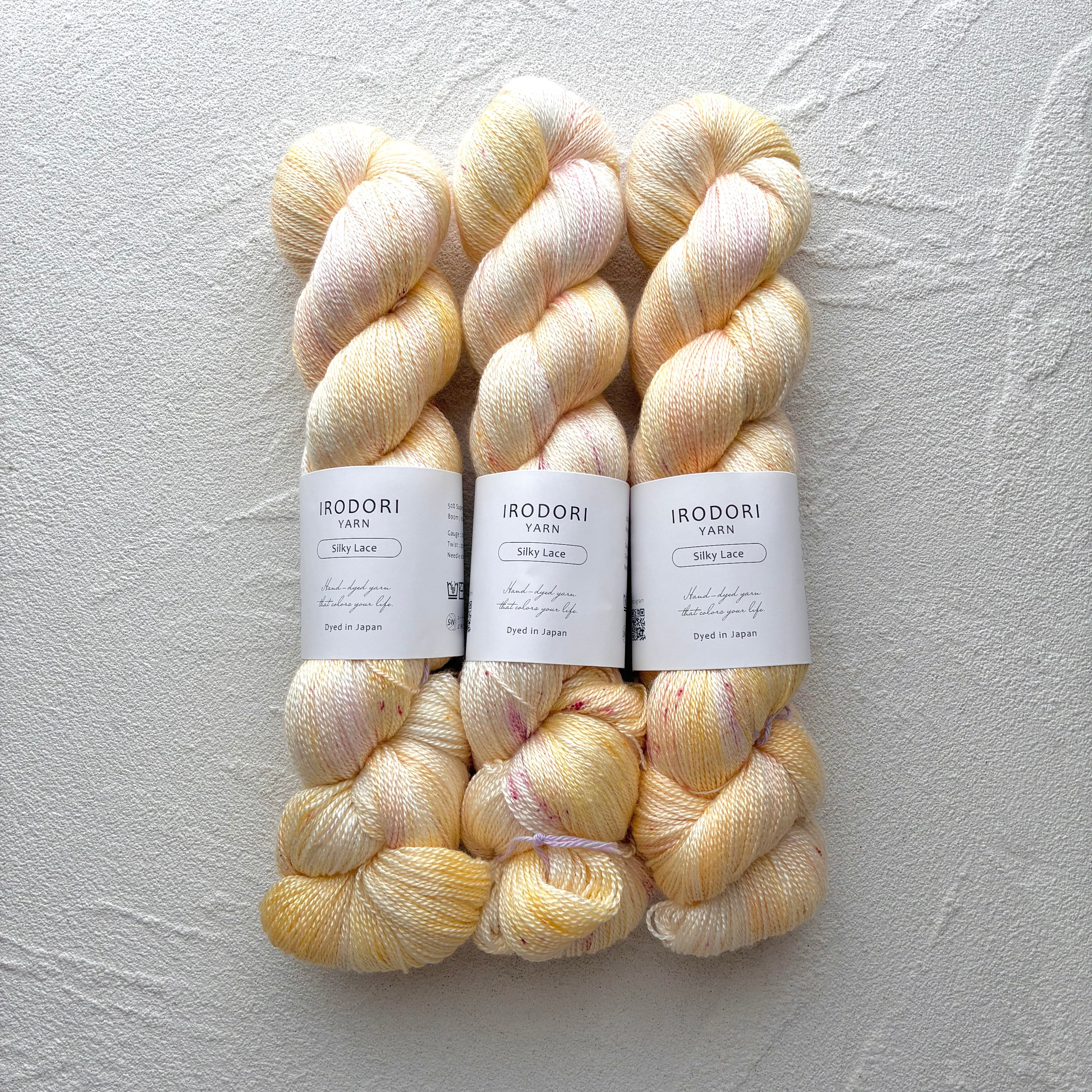 Silky Lace | IRODORI YARN | 手染め毛糸と編み物のオンラインショップ