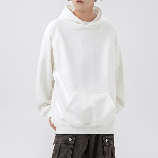 シンプルルーズフィットパーカー af0025