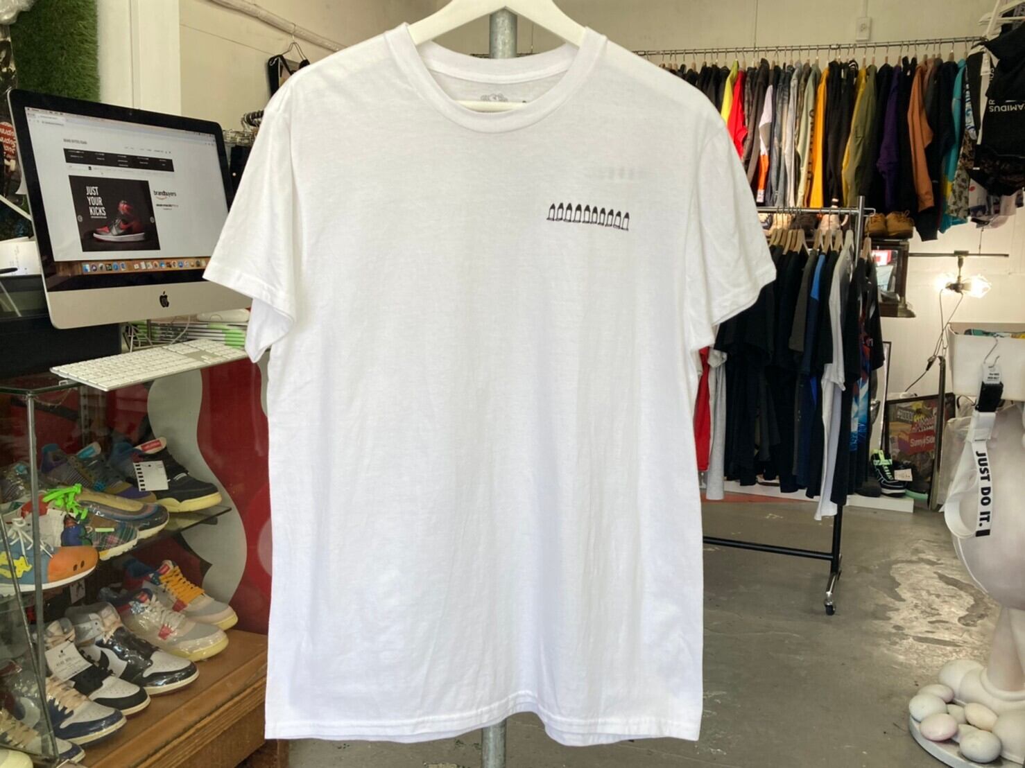 TOM SACHS TEN BULLETS TEE WHITE MEDIUM 10JK0253 | BRAND BUYERS OSAKA 