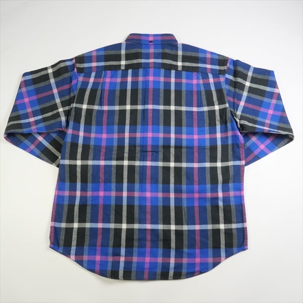 Size【S】 SUPREME シュプリーム 23AW Plaid Flannel Shirt Blue 長袖