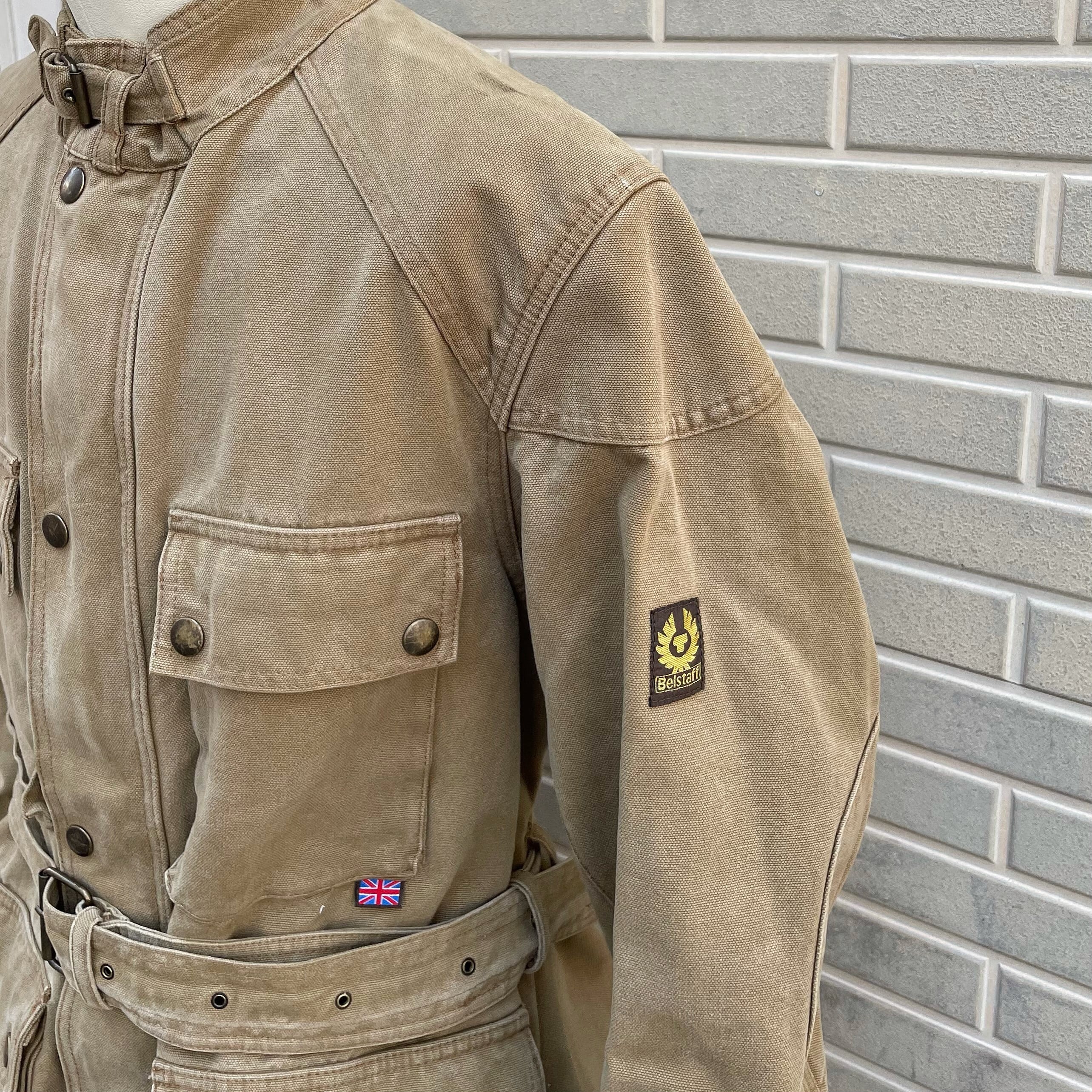 Deadstock Belstaff Trialmaster Cotton Jacket Large | MAMNICK TOKYO