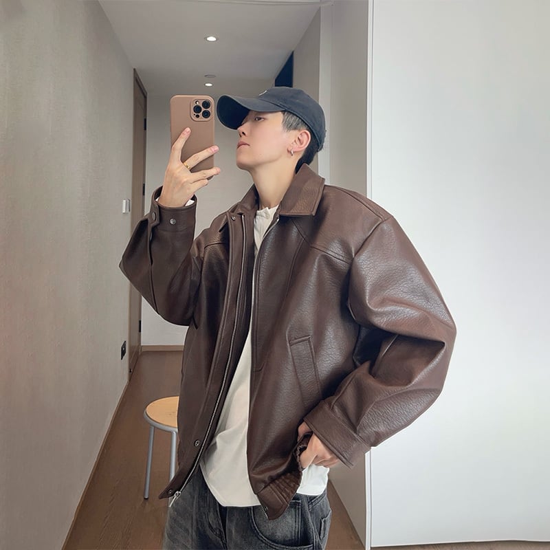 dannyandzeeパッチワークレザージャケット | mblueshop