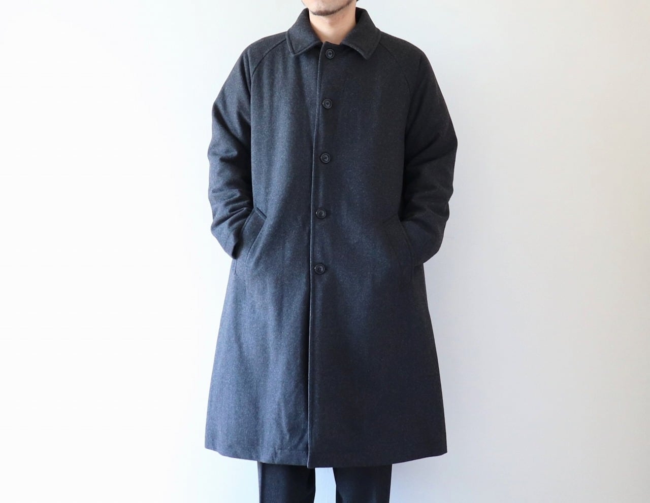 Audience / 610g ウールメルトン サーモライト中綿 オーバーサイズ