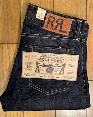 NOS(新古品) アメリカ製 RRL Organic Cotton & Hemp Denim 限定品