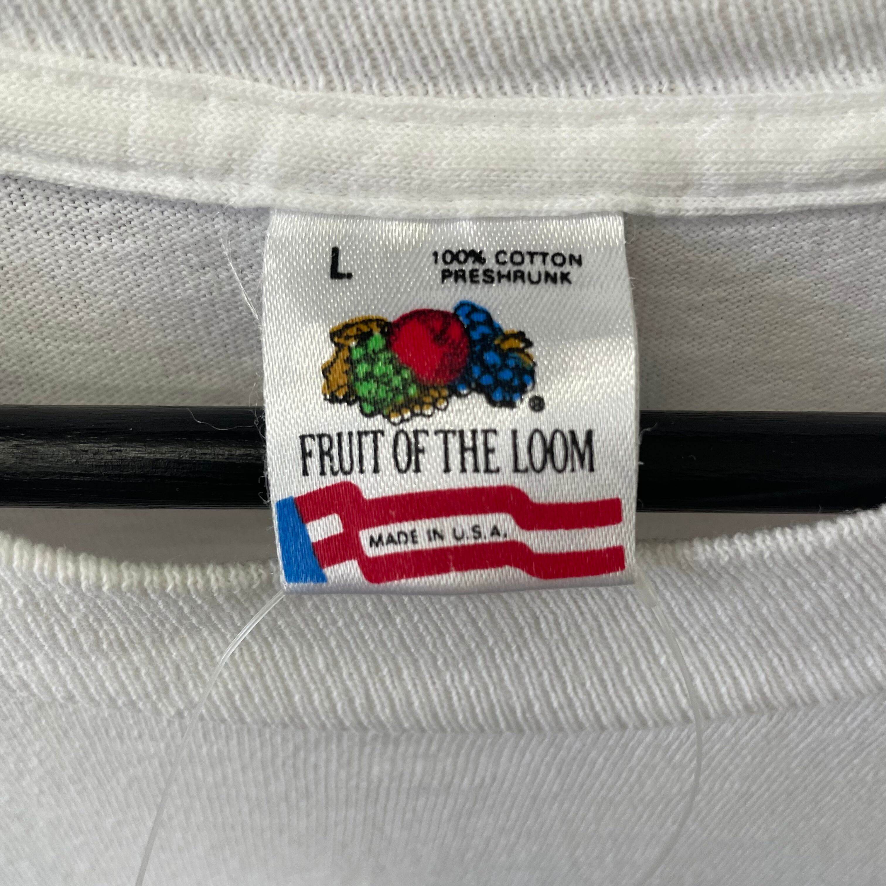 90年代 フルーツオブザルーム FRUIT OF THE LOOM SOUTHERN COMFORT サザンカンフォート 両面プリント アドバタイジングTシャツ USA製 メンズXL ヴィンテージ /eaa363432