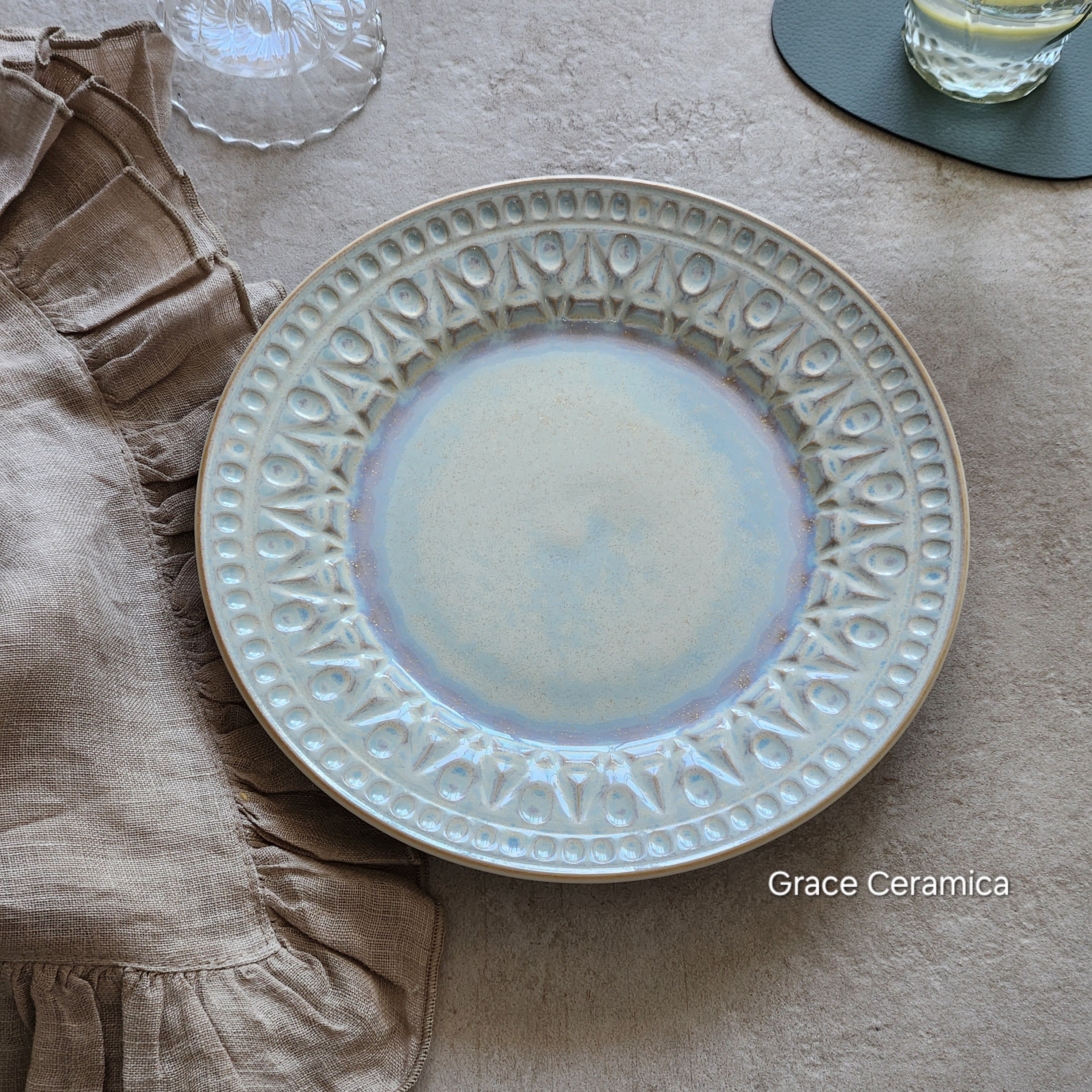 コスタノバ クリスタル ナカル サラダプレート／COSTA NOVA／CRISTAL