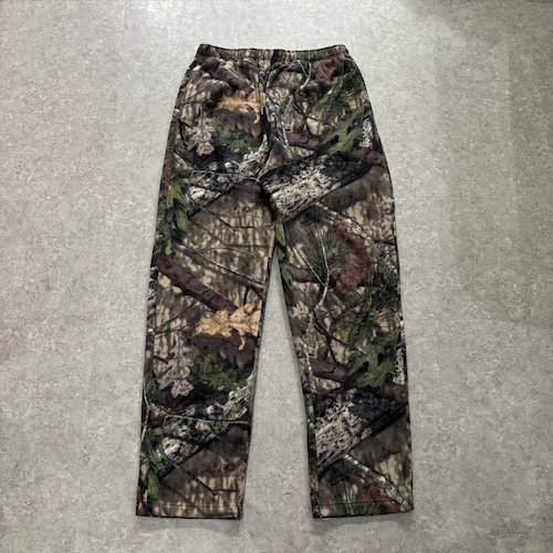 90s MOSSY OAK "Realtree camouflage" fleece easy  pants【仙台店】