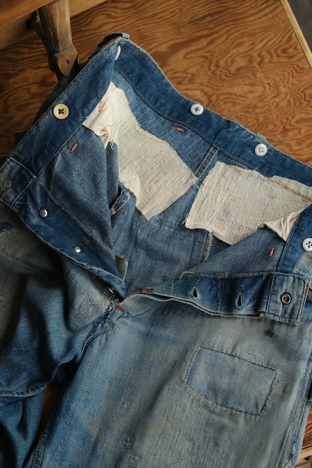 Utah/40's "Power house" denim painter pants