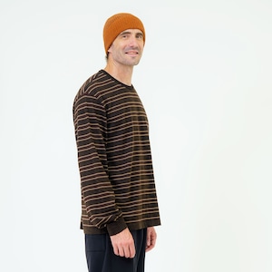 Merino Long KniTee BORDER ＜26AW>