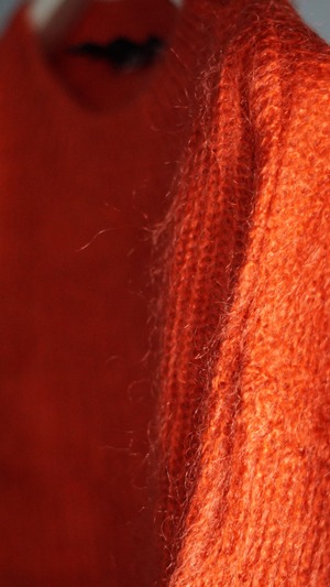 80's MOHAIR KNIT SWEATER