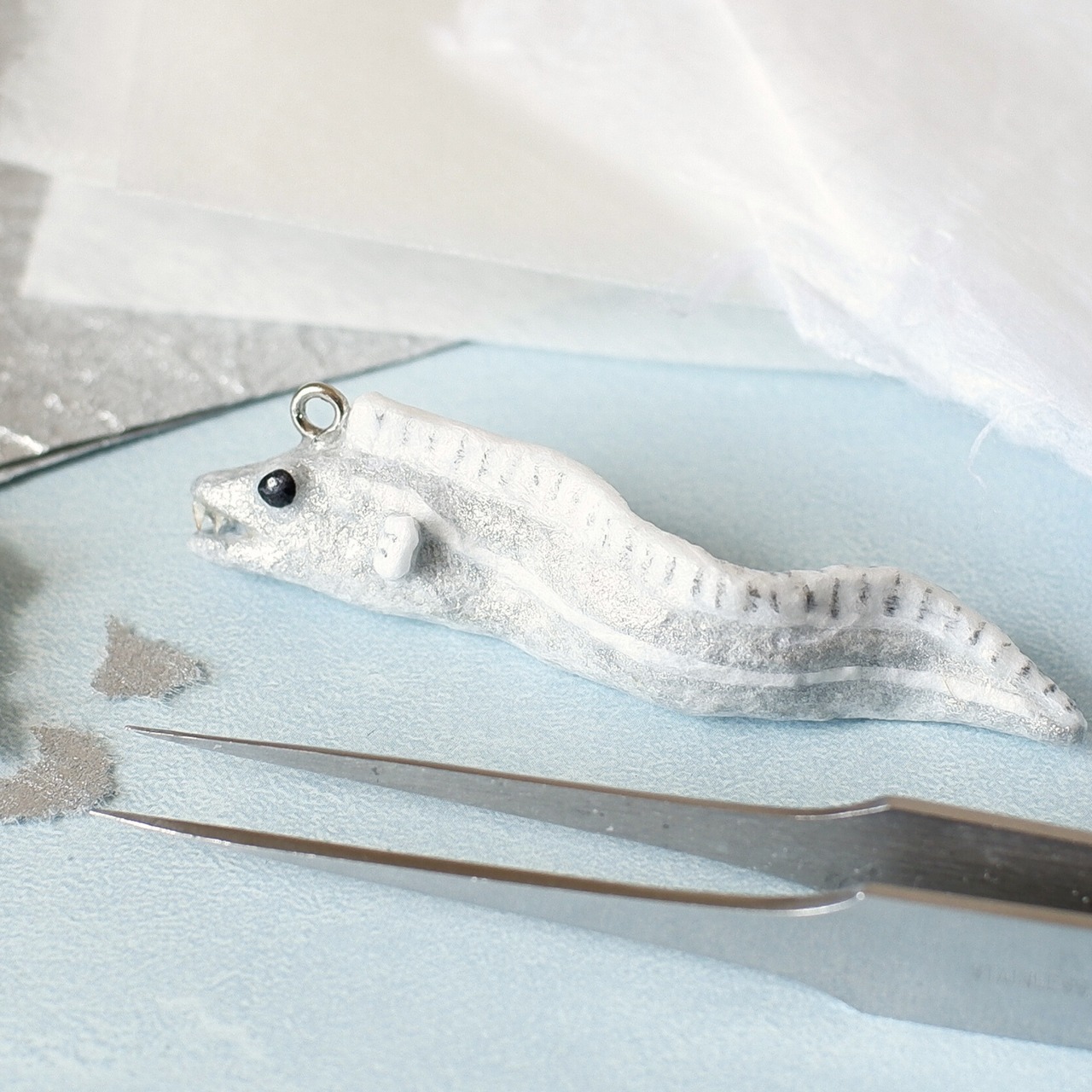 和紙小物/アクセサリー『タチウオ（太刀魚）』