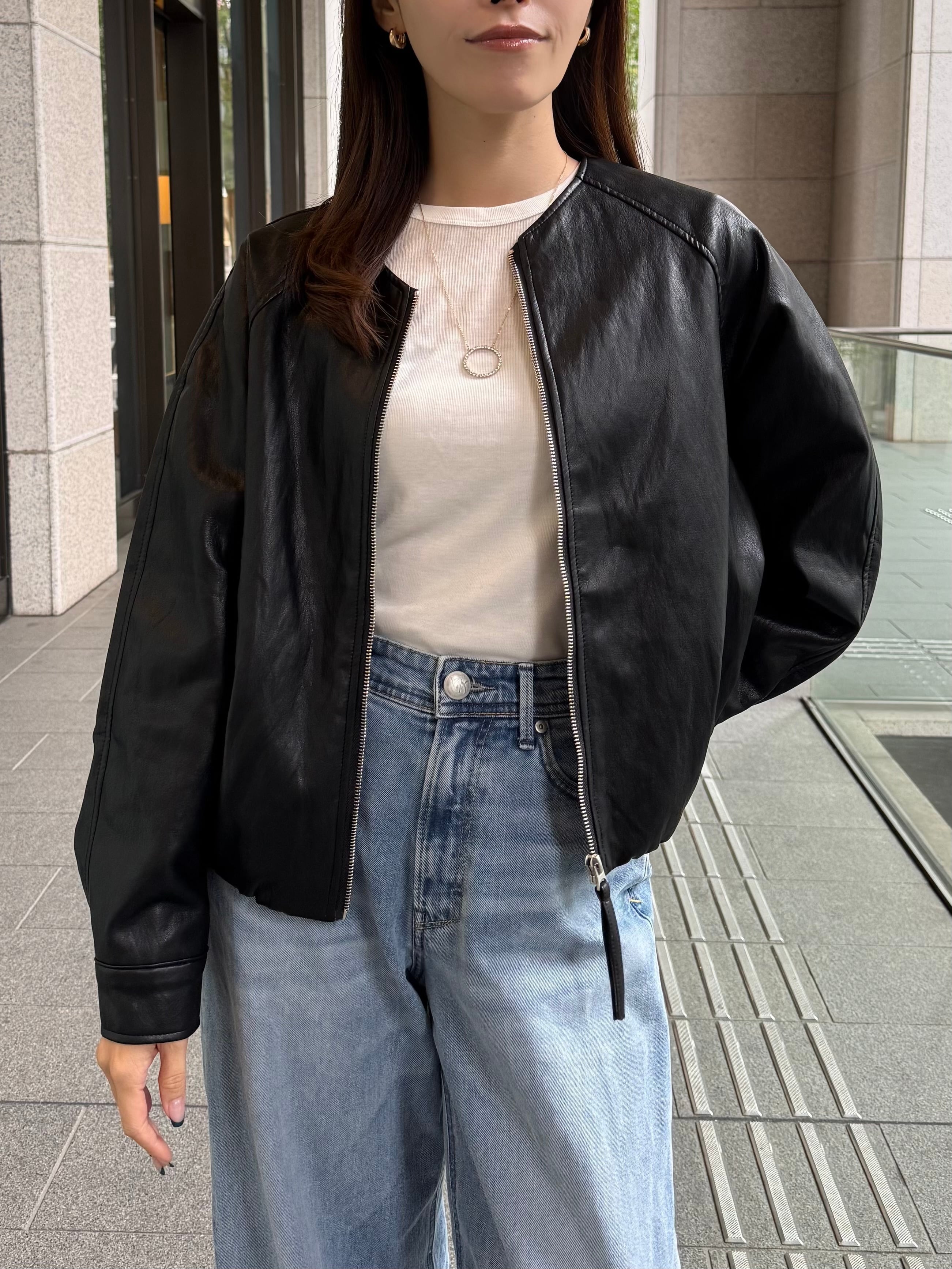 【タイムセール】 Reflect リフレクト シープレザー ジャケット リプレイ レザージャケット シープレザースプレーペイントジャケット