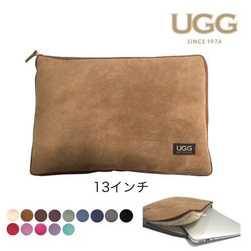 [UGG 1974] シープスキン ノートパソコン ラップトップケース 13インチ