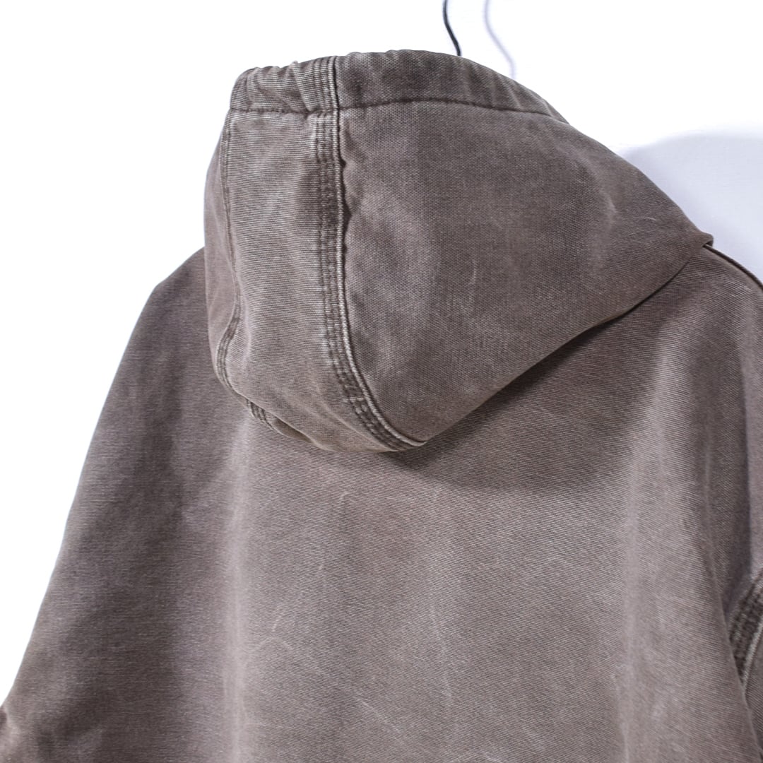 00s カーハート メキシコ製 アクティブジャケット こげ茶 フェード