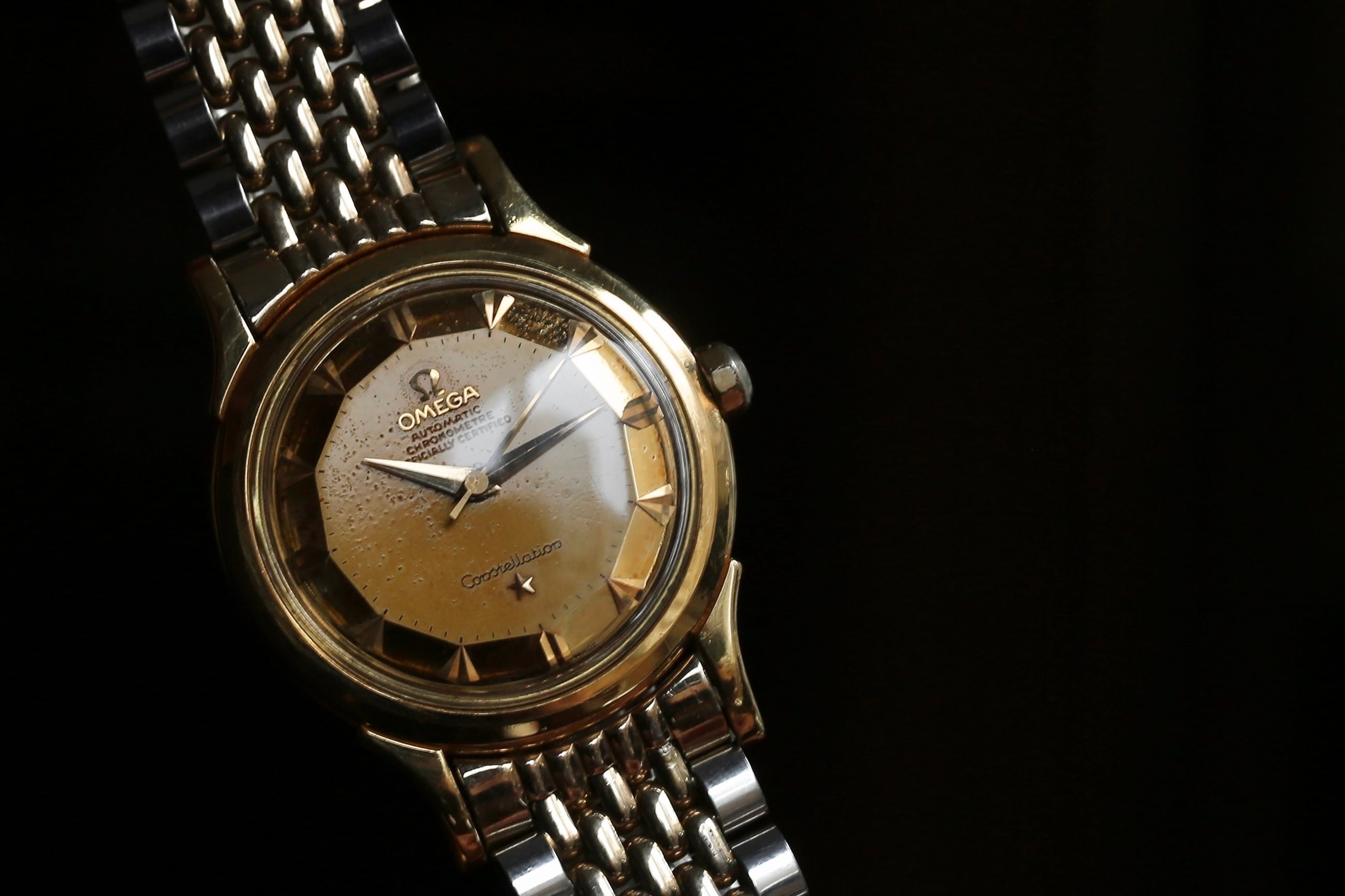 OMEGA CONSTELLAATION オメガ　コンステ　ヴィンテージ 1958年製 オメガ 『コンステレーション・デラックス』第三世代