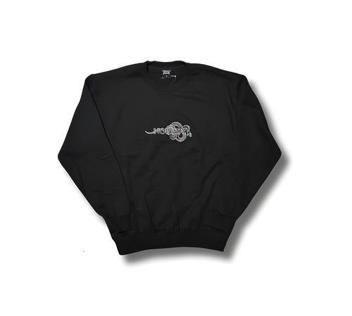NOBODY SNAKE LOGO C/N SWEAT