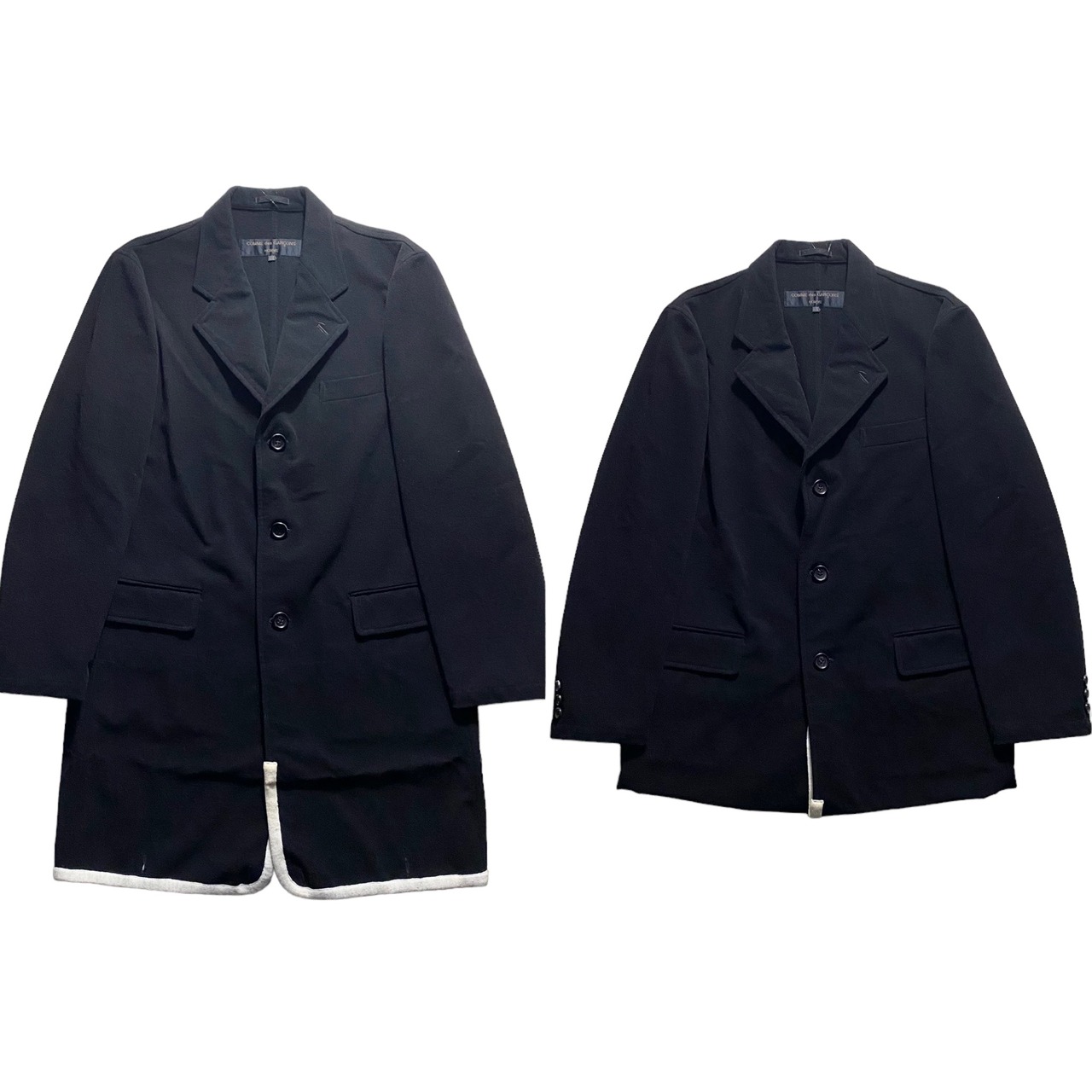 AD1999 COMME des GARCONS HOMME 2way length tailored jacket