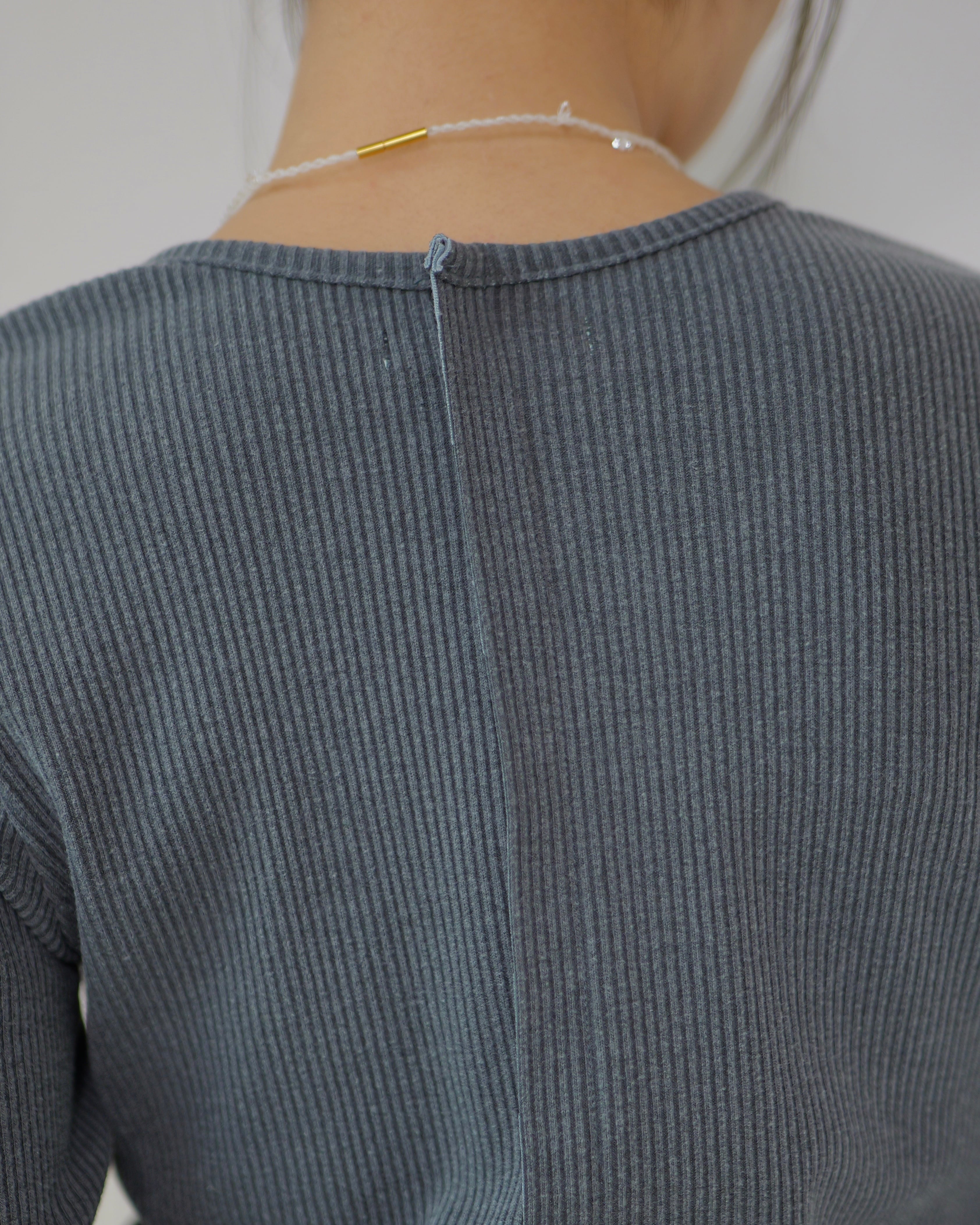 kotoha yokozawa - Click Dot Cardigan ：Blue Fog｜クリックドット