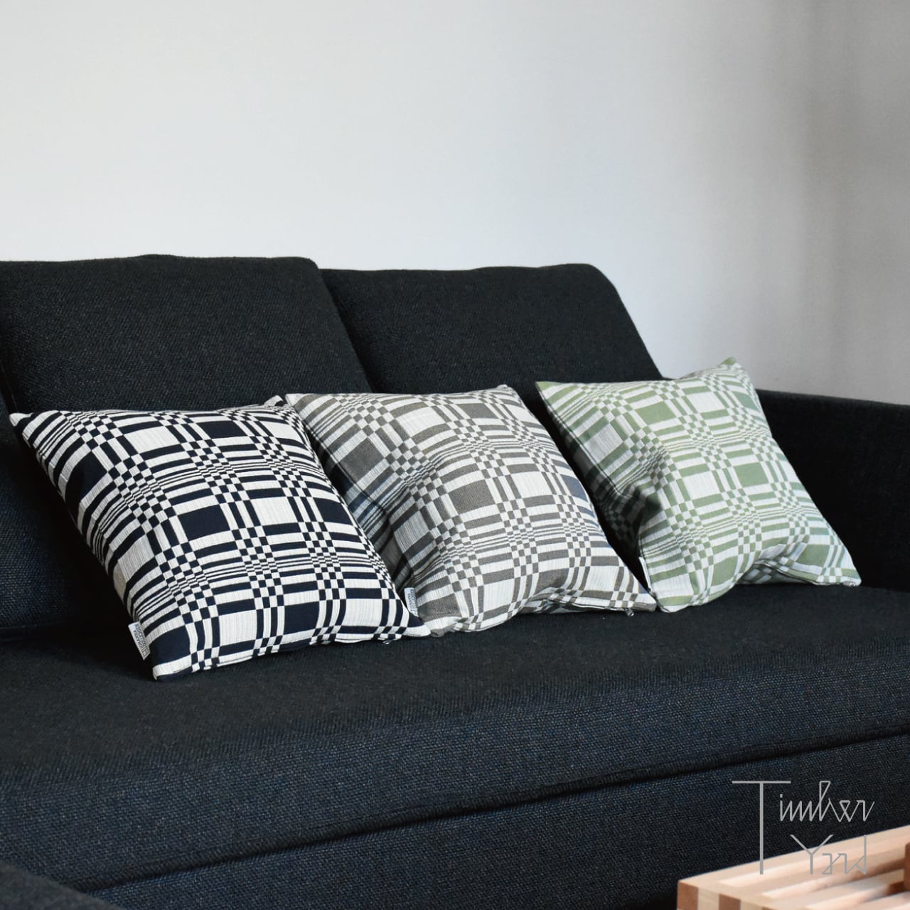 Zipped Cushion Cover Doris / 40×40cm / ドリス / ファスナー付き