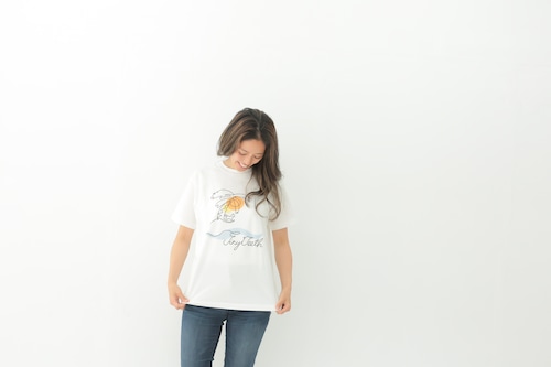 【大人用】ビーチデザインTシャツ