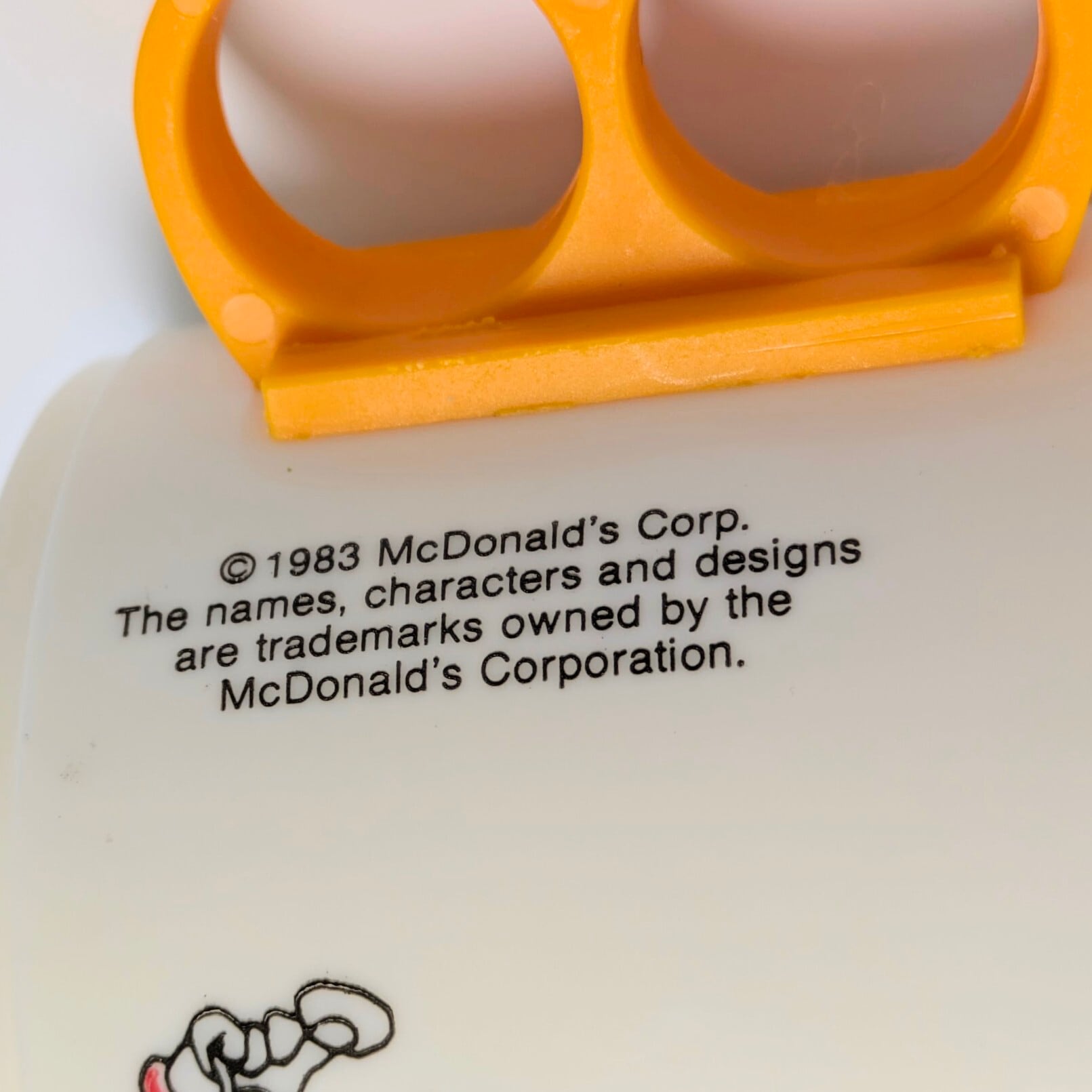 ☆ VINTAGE 1983☆【 McDonald's / マクドナルド 】 McDonald's Plastic mug / プラスティック マグカップ〚アメリカン雑貨 アメトイ〛