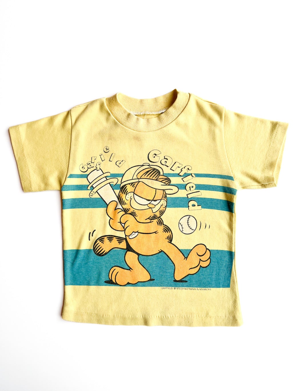 【100cm】VINTAGE 80's ガーフィルド 半袖Tシャツ【10329】※