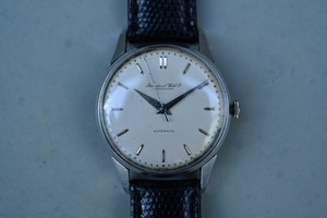 【腕時計】1956年 IWC プラチナ スイス本国仕様 "Talon Lug" メンズ ノンデイト 自動巻き Cal.852