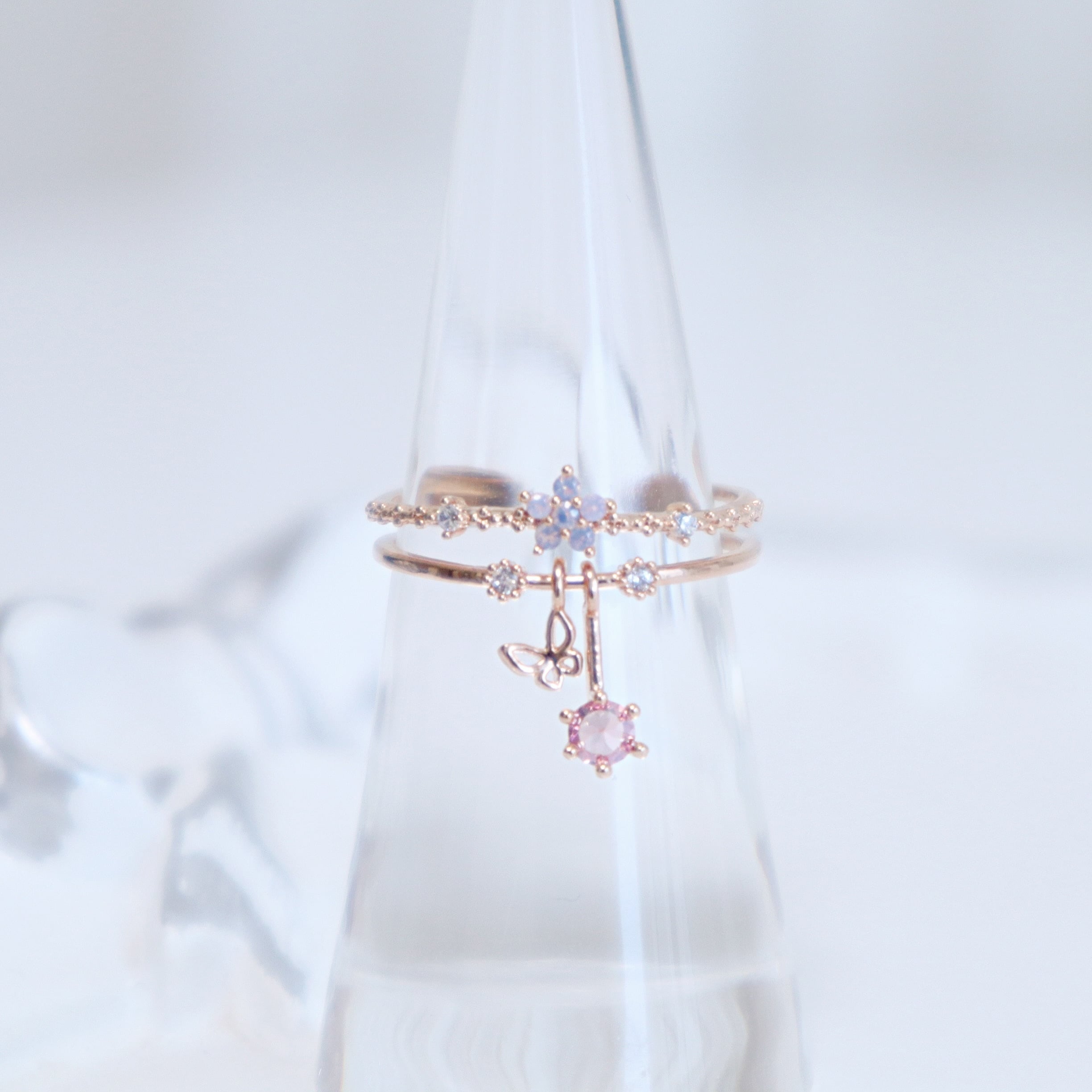 セブンフェアリーPhilia ゴールドリング 重なりデザイン Amazon | [silver KYASYA]シルバー925 レース ゴールド リング