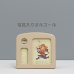 鈴甲子雄山 【Armadura 伊達政宗】 兜飾り 円形飾り 五月人形｜木製｜茶革｜和モダン｜コンパクト thumbnail 8