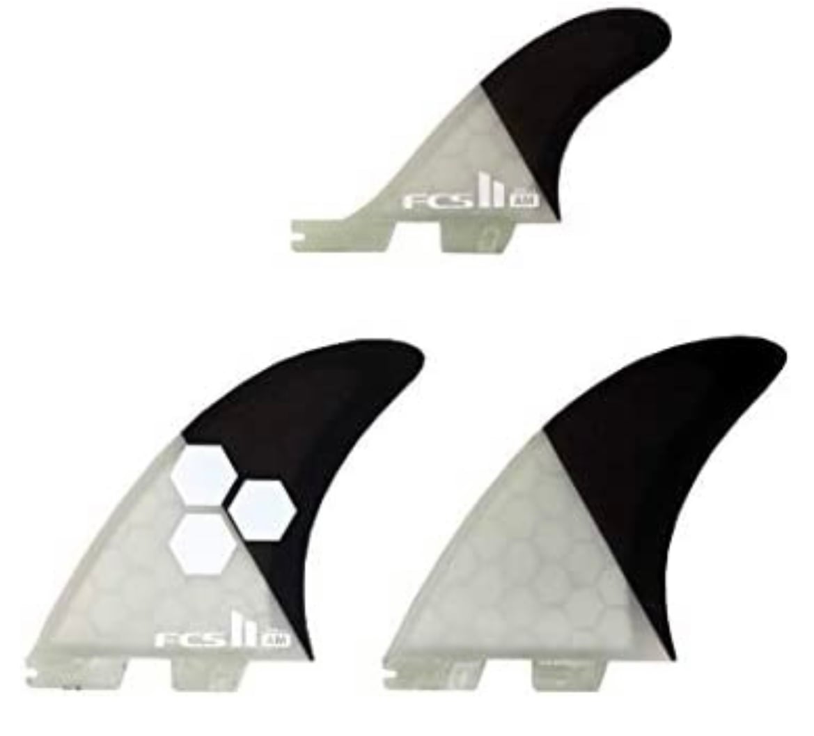 FCS II AL MERRICK TWIN + STABILISER FINS