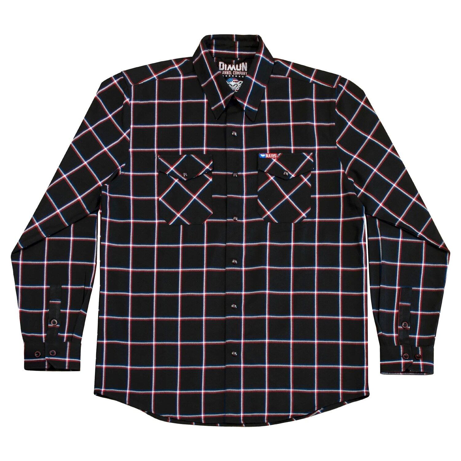 FLY CENTENNIAL-DIXXON FLANNEL L/S SHIRT BLACKFLYS x DIXXON FLANNEL  