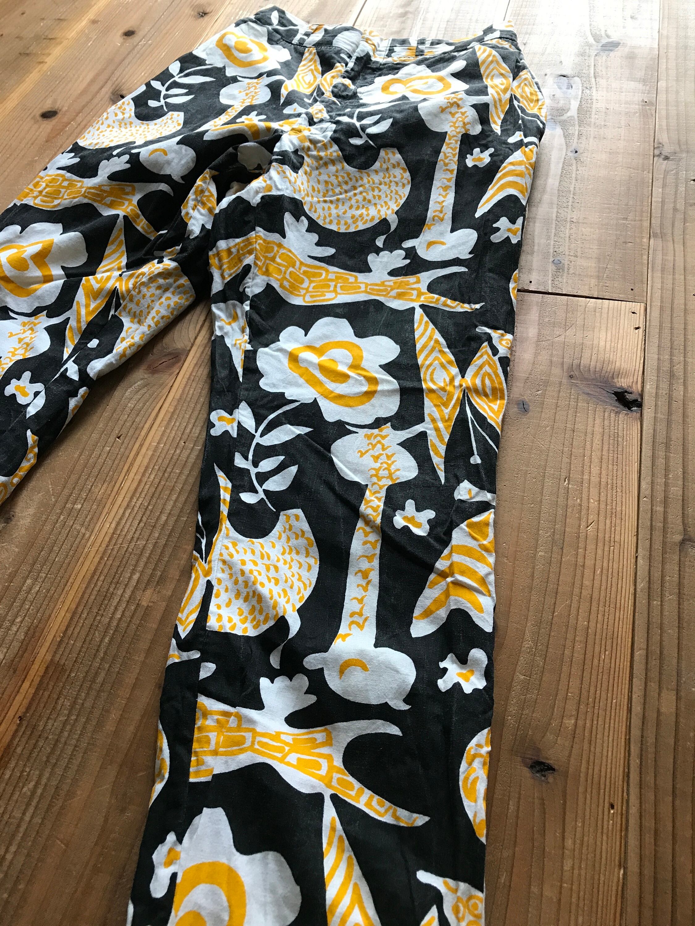 60's POP-ART SLACKS 柄パンツ