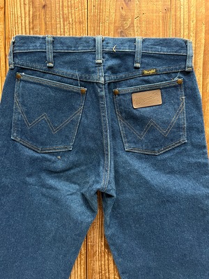 80's〜 Wrangler 13MWZ デニムパンツ  濃紺 実寸(31×29) USA製