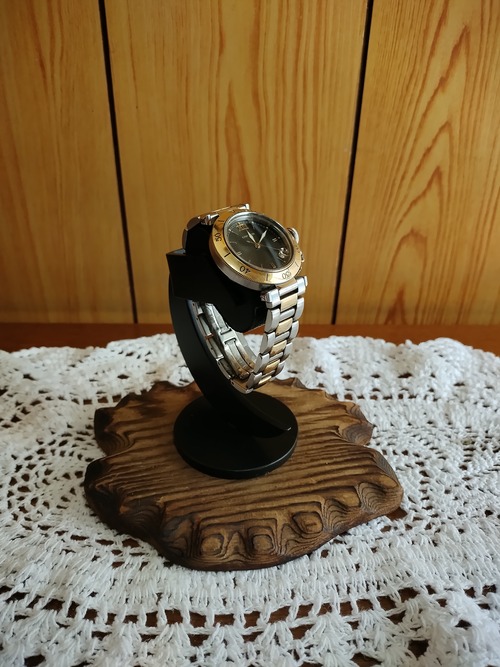 腕時計スタンド　オールブラック1本掛け三日月腕時計スタンド　誕生日プレゼント