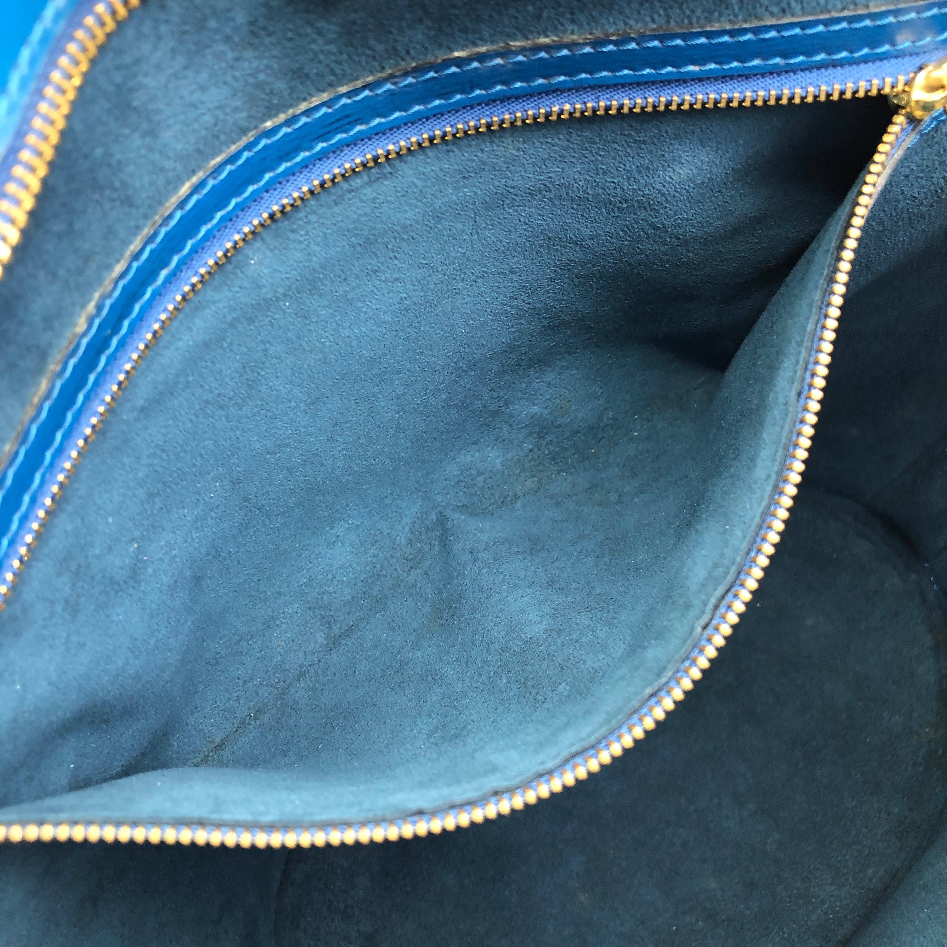 dn39 LOUIS VUITTON エピ サンジャック 青 トートバッグ 美品⭐️ Louis Vuitton ルイ ヴィトン サンジャック トート