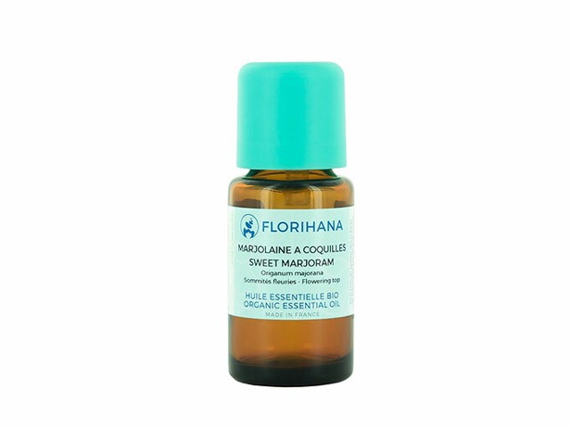 【Florihana】スイートマジョラムオーガニック 15g(精油<エッセンシャルオイル>)